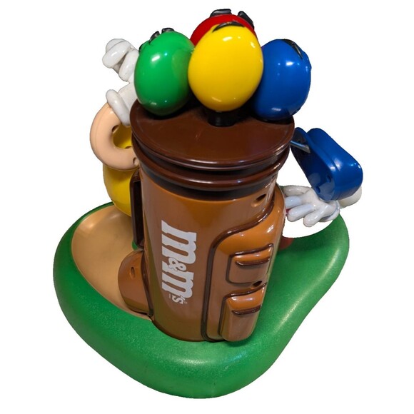 M&Ms Candy Dispenser Golf Theme - Picture 2 of 5